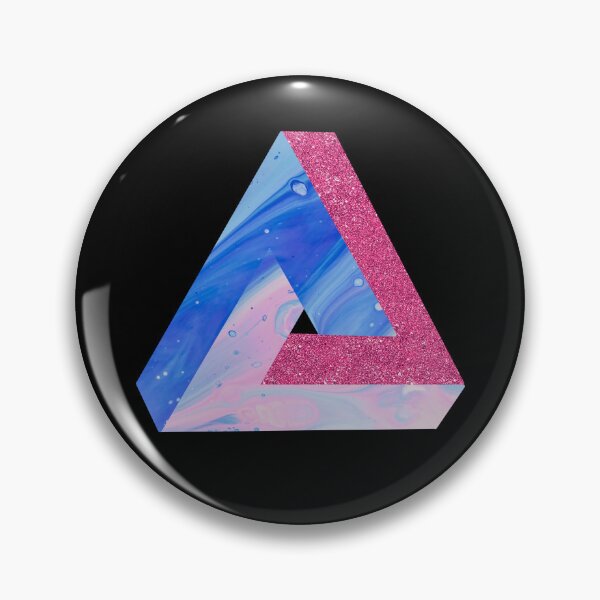 Item preview, Impossible tribar, Triangle, Penrose triangle designed and sold by reasonablemunki.