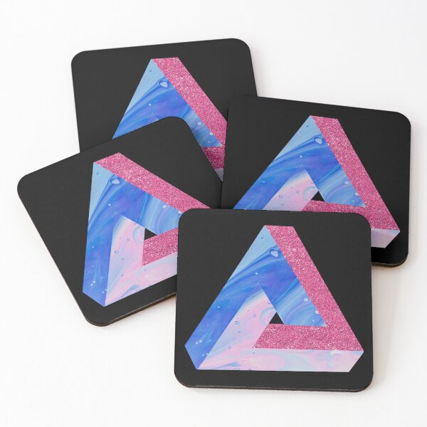 Item preview, Impossible tribar, Triangle, Penrose triangle designed and sold by reasonablemunki.