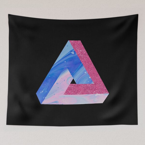 Item preview, Impossible tribar, Triangle, Penrose triangle designed and sold by reasonablemunki.