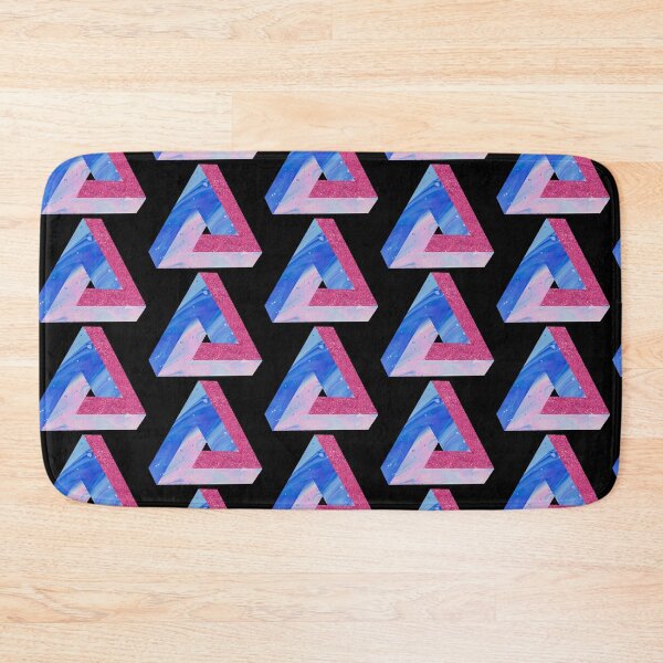 Item preview, Impossible tribar, Triangle, Penrose triangle designed and sold by reasonablemunki.