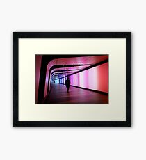 The London Underground, England. Framed Print