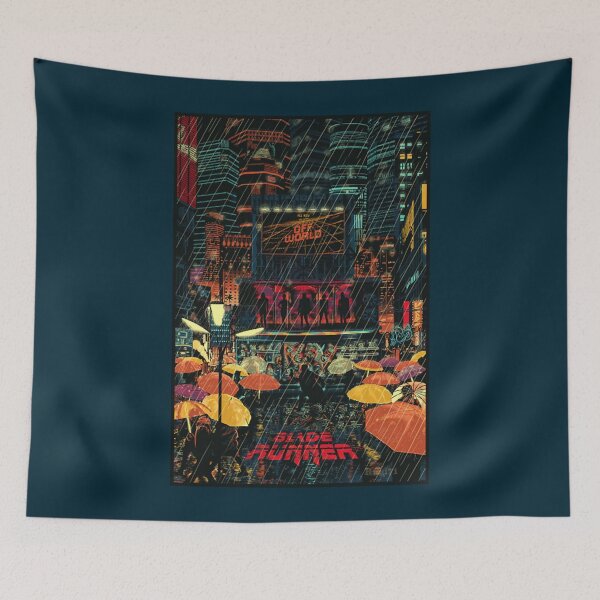 Item preview, Blade Runner Off World Rain City   designed and sold by Elleannay.