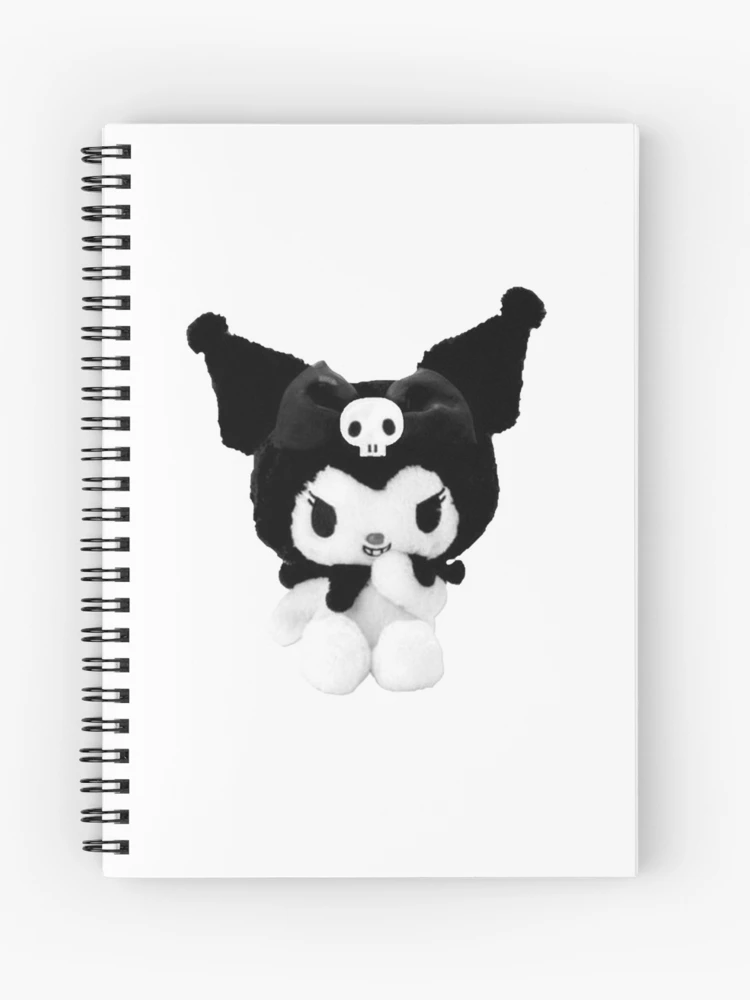 Sanrio Kuromi Backside Lo Spiral Notebook by LucaJ Niya - Fine Art America