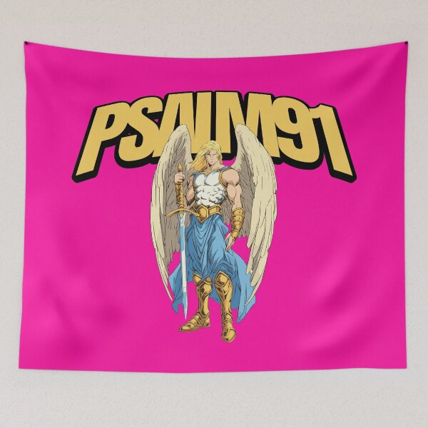 Item preview, Archangel Michael: Guardian of the Faith designed and sold by KEN1ART.