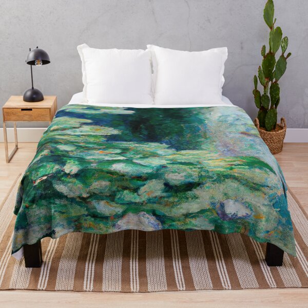 Item preview, Water Lilies Monet designed and sold by maniacfitness.