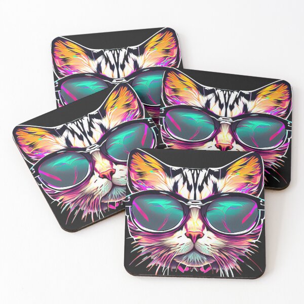 Item preview, Cat Cyberpunk Face/Katzen-Cyberpunk-Gesicht 3 designed and sold by Finity Atelier.