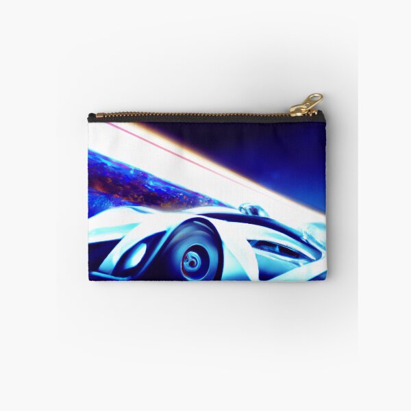 Item preview, Cyberpunk sport car on the light road designed and sold by ketsunr.