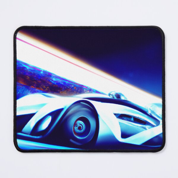Item preview, Cyberpunk sport car on the light road designed and sold by ketsunr.