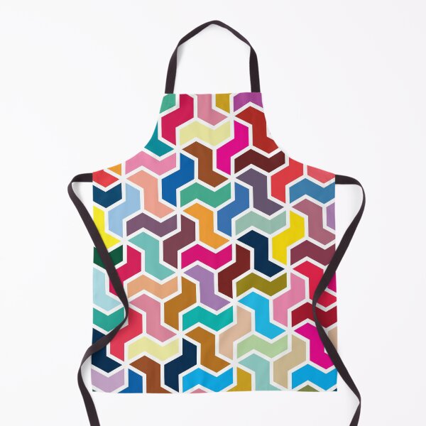 Item preview, Colorful geometric puzzle pattern designed and sold by ivanamilen.