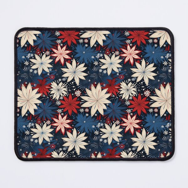 Artikelvorschau, Fourth of July Firework Flowers entworfen und verkauft von ComerPrintCo.