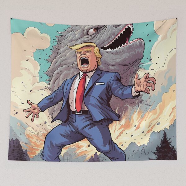 Item preview, When, Despite Policies Against Free Market and Media Manipulation, You Can't Do Anything Against an Asian Monster Like That designed and sold by SingularityGeek.