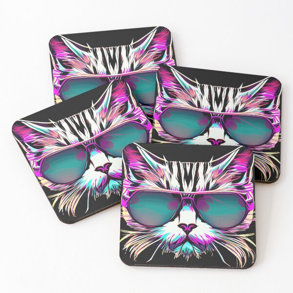 Item preview, Cat Cyberpunk Face/Katzen-Cyberpunk-Gesicht 4 designed and sold by Finity Atelier.