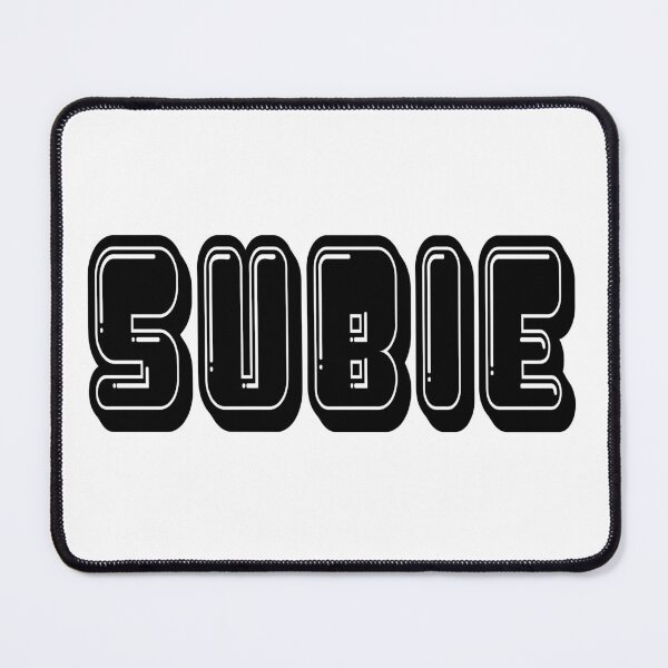Item preview, SUBIE designed and sold by DomGDesign.