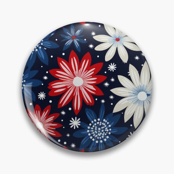 Artikelvorschau, Fourth of July Firework Flowers entworfen und verkauft von ComerPrintCo.