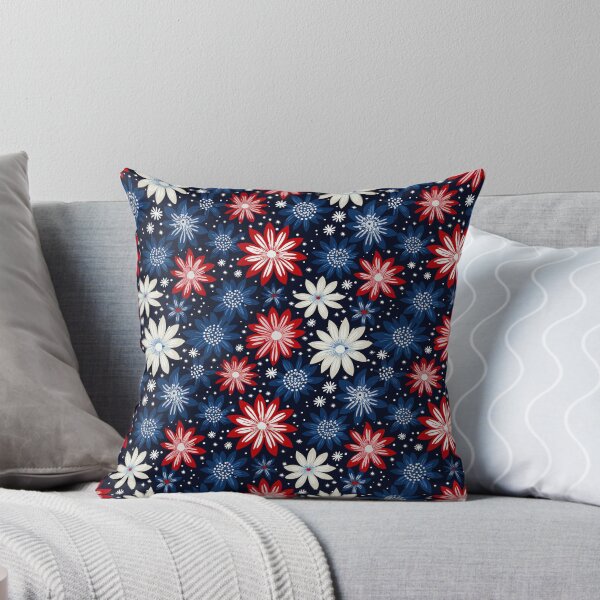 Aperçu de l'œuvre Fourth of July Firework Flowers créée et vendue par ComerPrintCo.