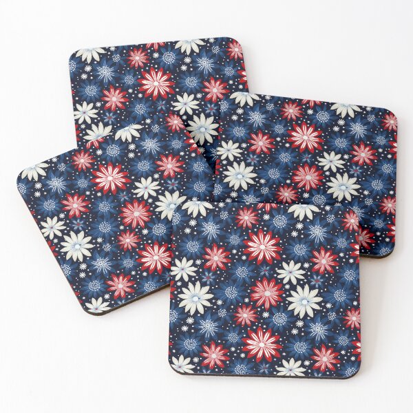 Item preview, Fourth of July Firework Flowers designed and sold by ComerPrintCo.