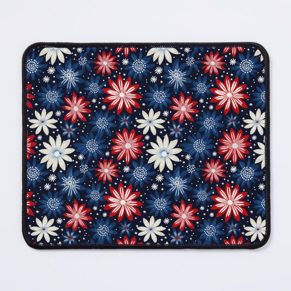Artikelvorschau, Fourth of July Firework Flowers entworfen und verkauft von ComerPrintCo.