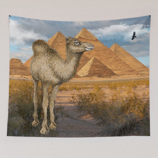 Item preview, Camel at Giza Pyramids designed and sold by oz10.