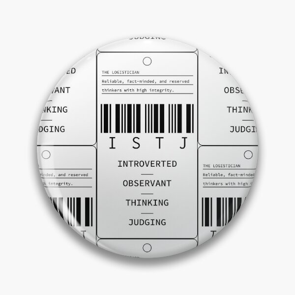 Item preview, ISTJ - The Logistician - Introverted Observant Thinking Judging designed and sold by Millusti.