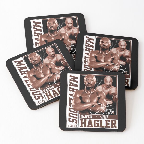 Item preview, Marvelous Marvin Hagler Vintage Boxing Legend Signature Retro 80s 90s Bootleg Rap Style designed and sold by kulhanekuk.