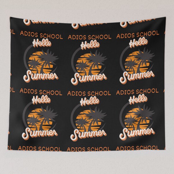 Item preview, Adios school Hola summer t-shirts designed and sold by medoutfits.