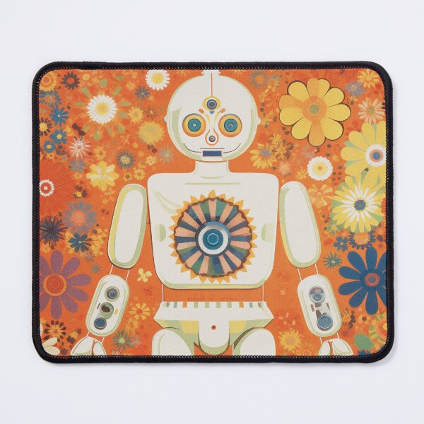 Item preview, Flower Power Robot designed and sold by Robots-Retros.