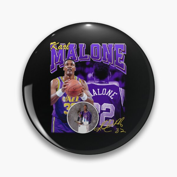 Item preview, KARL MALONE Vintage The Mail Man Basketball Legend Signature Retro 80s 90s Bootleg Rap Style designed and sold by kulhanekuk.