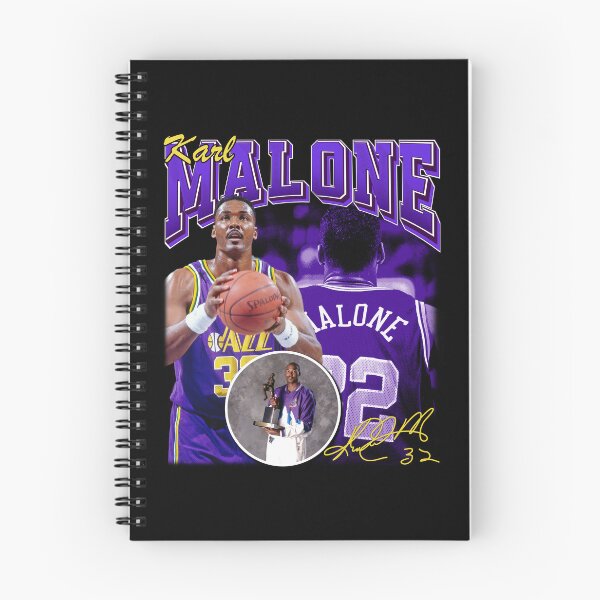 Item preview, KARL MALONE Vintage The Mail Man Basketball Legend Signature Retro 80s 90s Bootleg Rap Style designed and sold by kulhanekuk.