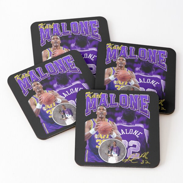 Item preview, KARL MALONE Vintage The Mail Man Basketball Legend Signature Retro 80s 90s Bootleg Rap Style designed and sold by kulhanekuk.