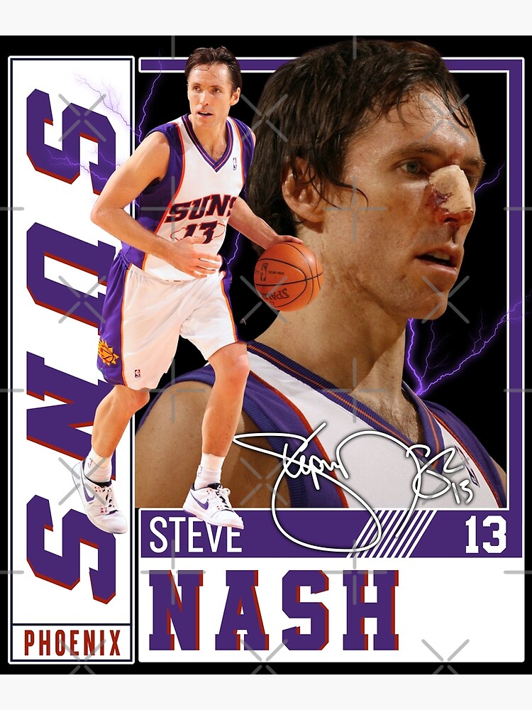 Autographed Steve Nash Retro Suns Jersey - /assist
