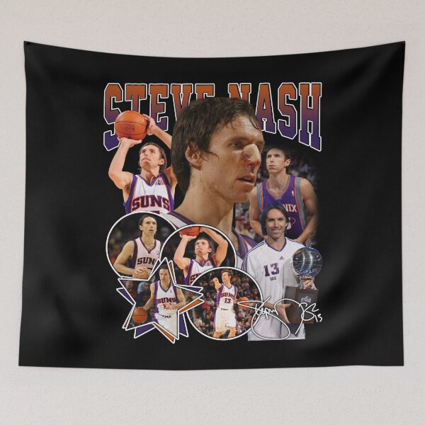 Item preview, Steve Nash Basketball Signature Vintage Retro 80s 90s Rap Style Perfect Gift For Basketball Lovers designed and sold by kulhanekuk.