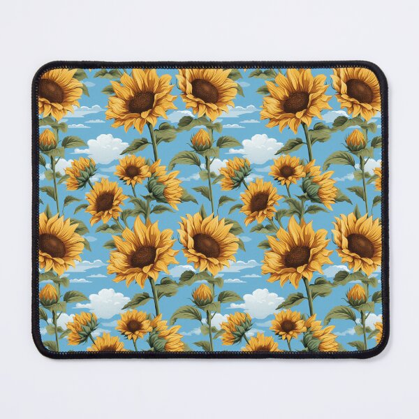 Item preview, Sunflowers in the Sky - Falling sunflowers designed and sold by ComerPrintCo.