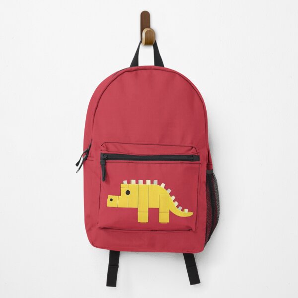 Item preview, Yellow Dinosaur Made of Building Blocks designed and sold by SingularityGeek.