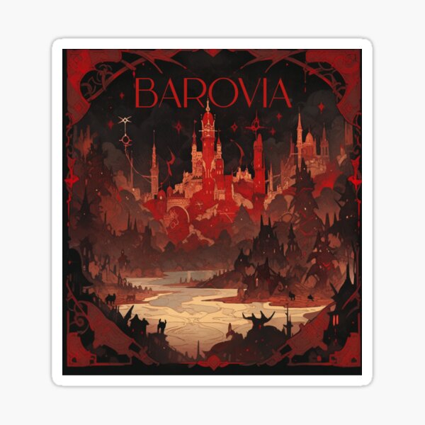 Item preview, Castle Ravenloft in Barovia (Dungeons & Dragons: Curse of Strahd) designed and sold by PhoenixHatter.