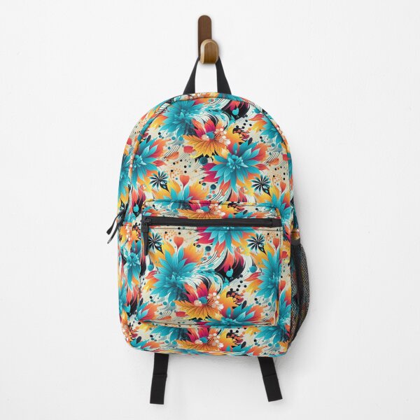 Artikelvorschau, Tropical Floral Print - white flowers - tan flowers entworfen und verkauft von ComerPrintCo.