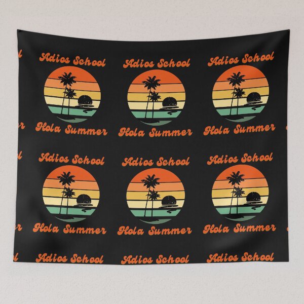Item preview, Adios school Hola summer -summer  designed and sold by medoutfits.