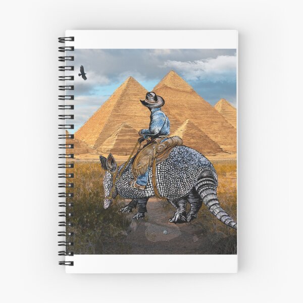 Item preview, Armadillo Cowboy at Giza Pyramids designed and sold by oz10.