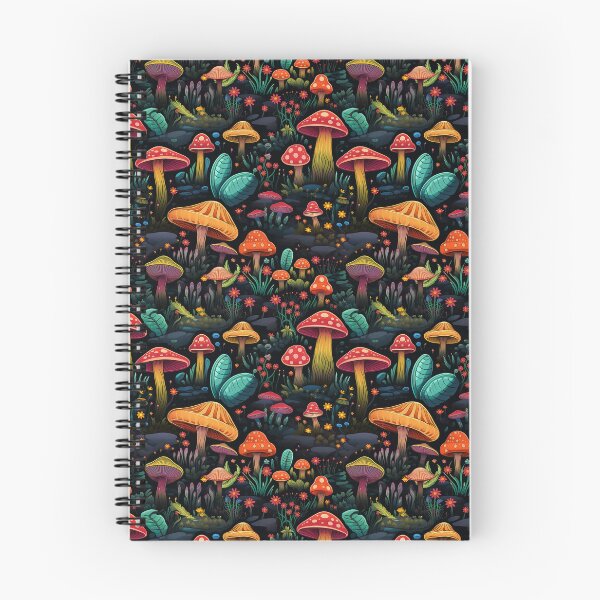 Aperçu de l'œuvre Mushroom in a field - mushroom lover créée et vendue par ComerPrintCo.