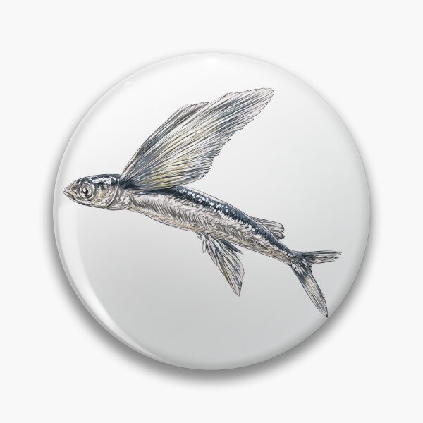 Item preview, flying fish designed and sold by usualshambles.