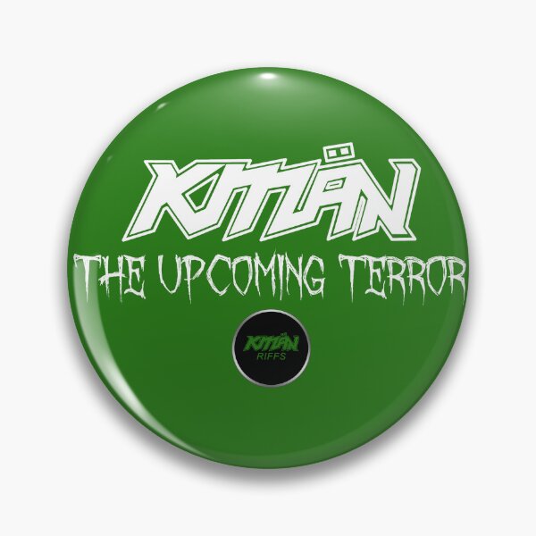 Item preview, KMaN - The Upcoming Terror - WHITE - colour through designed and sold by KmanRiffs.