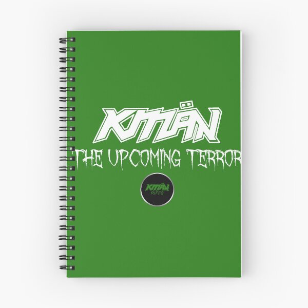 Item preview, KMaN - The Upcoming Terror - WHITE - colour through designed and sold by KmanRiffs.