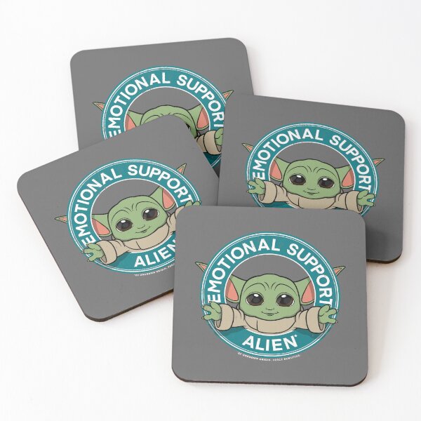 Item preview, Emotional Support Alien designed and sold by drsimonbutler.