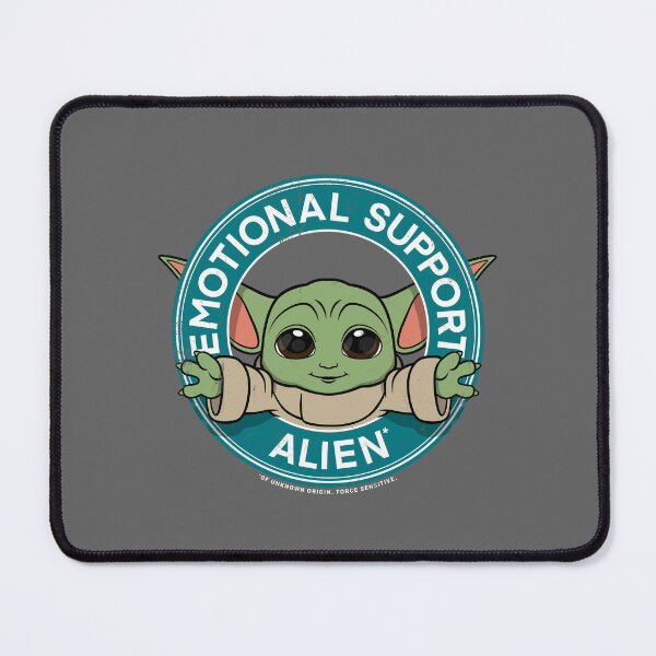 Item preview, Emotional Support Alien designed and sold by drsimonbutler.
