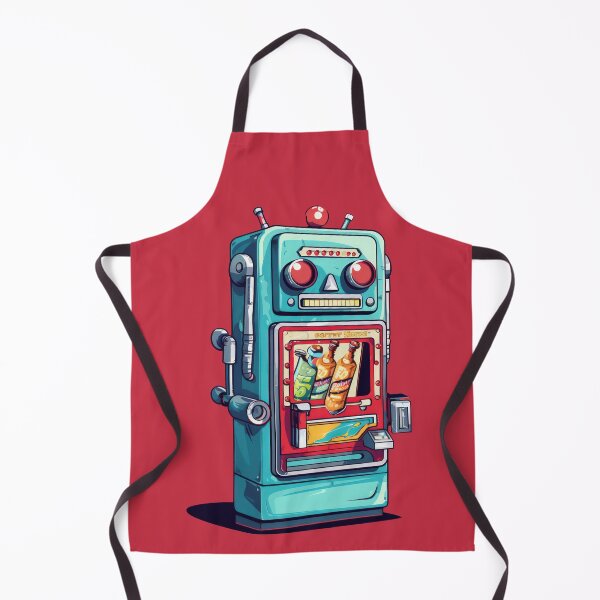 Item preview, Robot Vending Machine Retro style designed and sold by Sara-Design2.