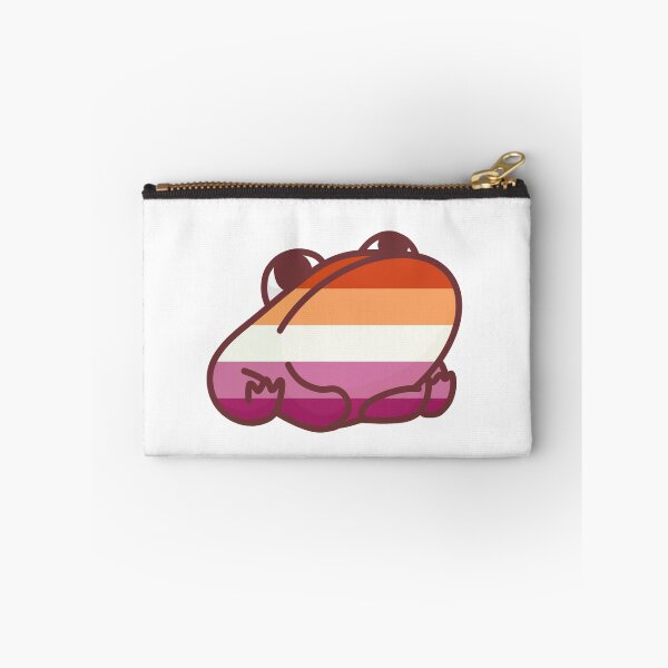 Item preview, lesbian pride frog designed and sold by inkteeth.