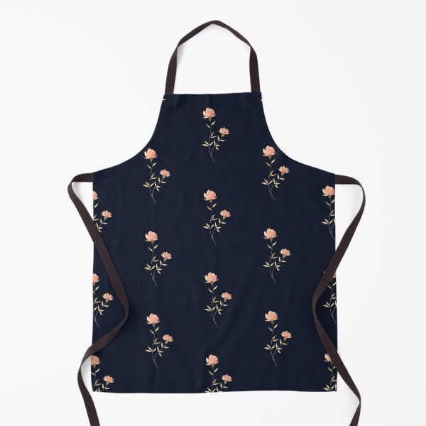 Item preview, Delicate Coral Flower on Deep Blueish Black designed and sold by AquarelleSurbhi.