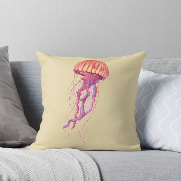 Item preview, pink jellyfish designed and sold by usualshambles.