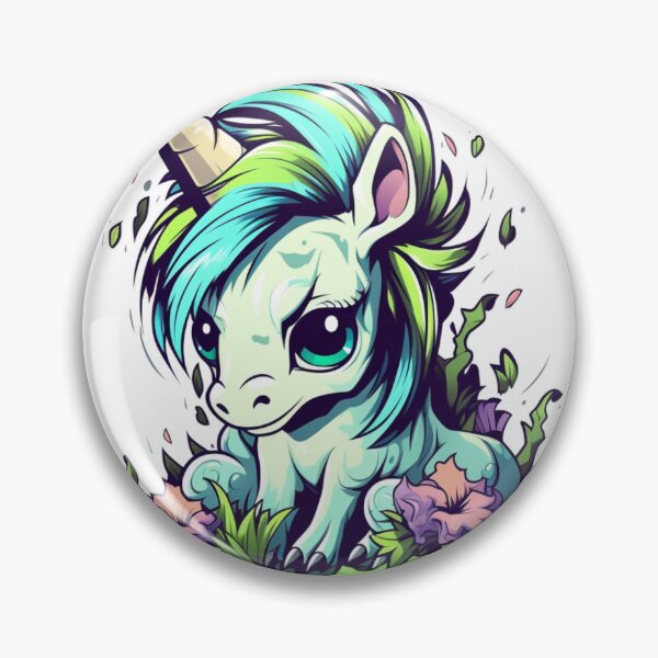 Item preview, Cute Kawaii Zombie Unicorn designed and sold by ShepherdsPieMan.