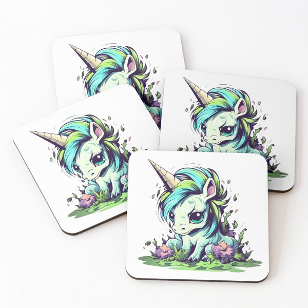 Item preview, Cute Kawaii Zombie Unicorn designed and sold by ShepherdsPieMan.