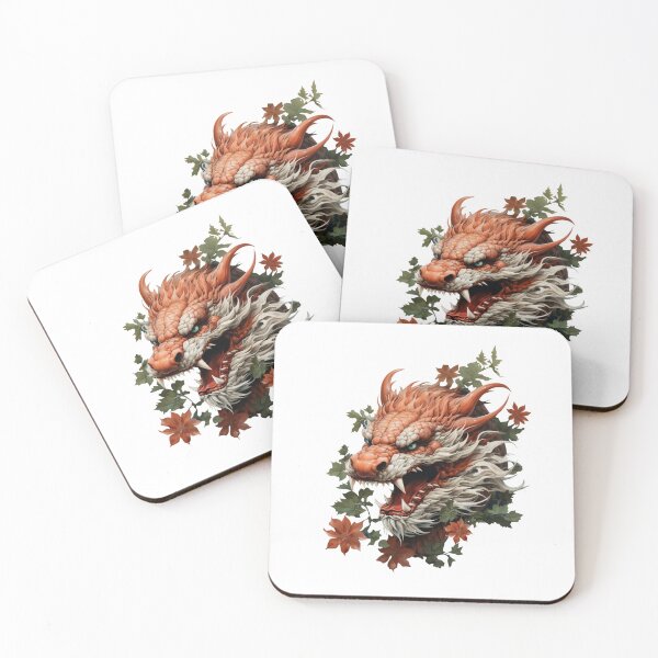 Item preview, An awe-inspiring illustration of a majestic Japanese dragon designed and sold by BogatyrovaOlena.